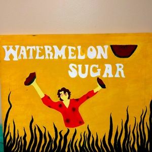 Harry styles watermelon sugar painting! 20x16 inch. Homemade
